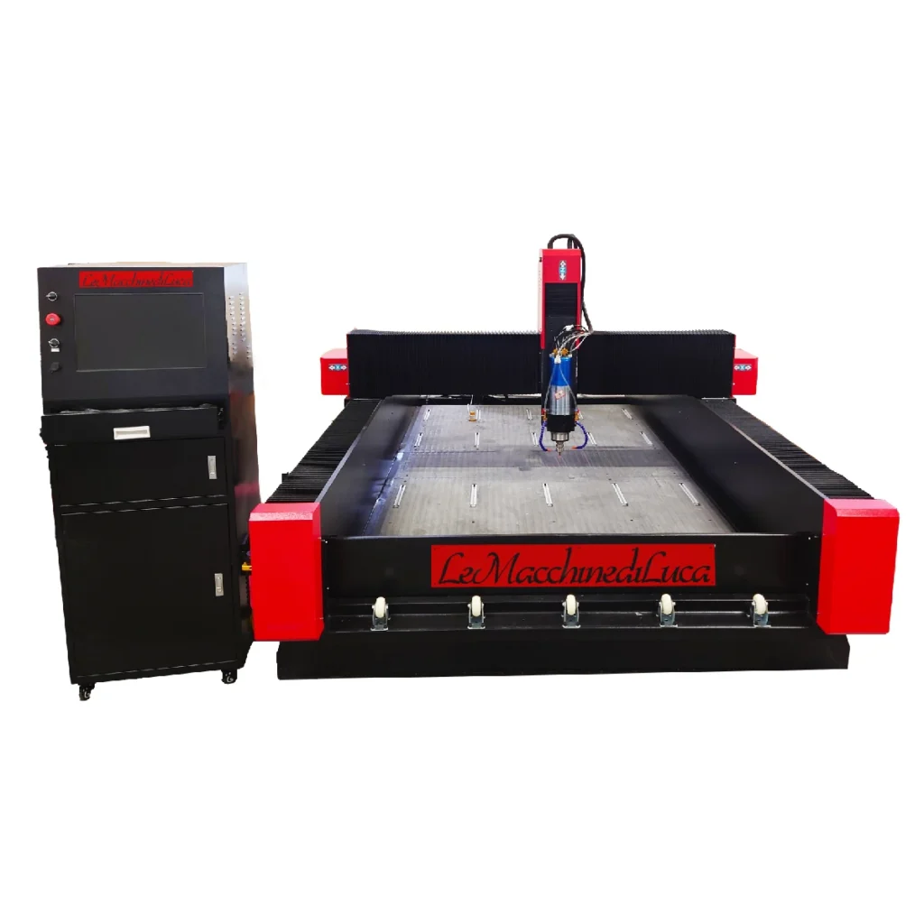 Pantografo CNC Serie Bronzo – vista frontale della macchina