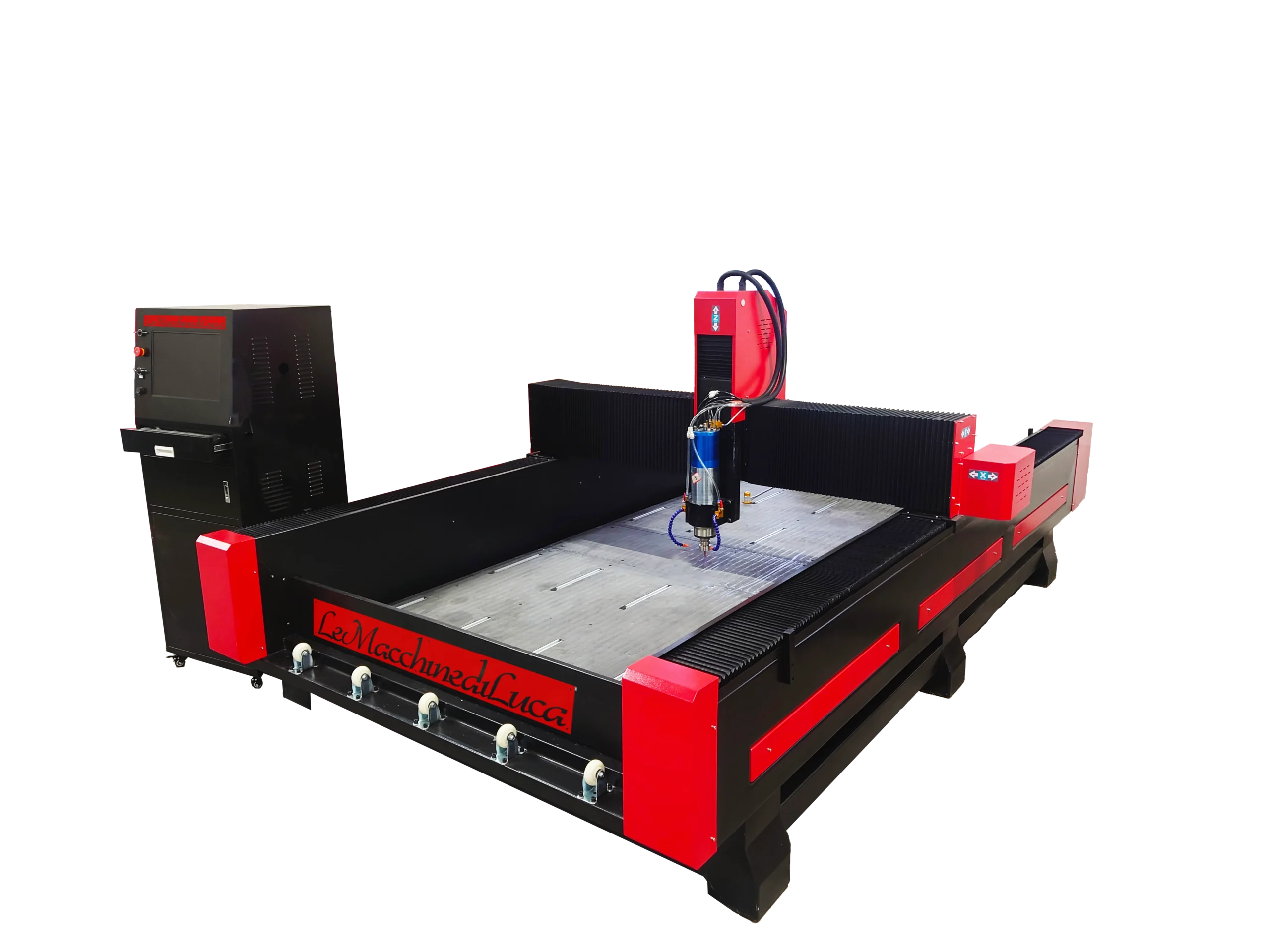 Pantografo CNC Antares Serie Pietra vista laterale