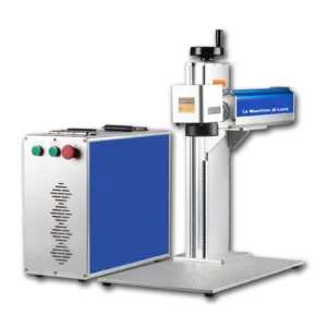 Vista frontale marcatore laser fibra Sirius serie Desktop