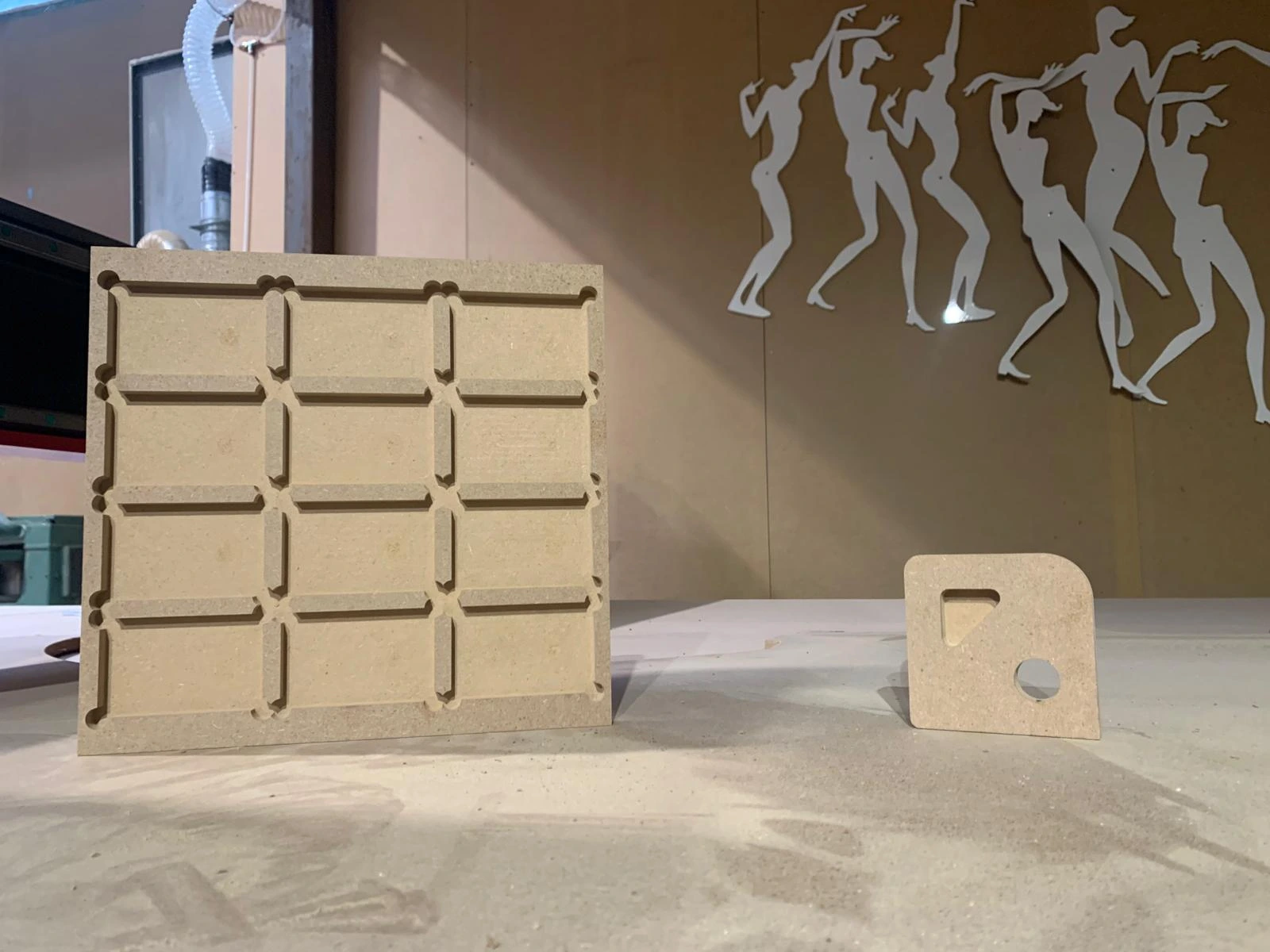 Lavorazione su legno pantografo cnc